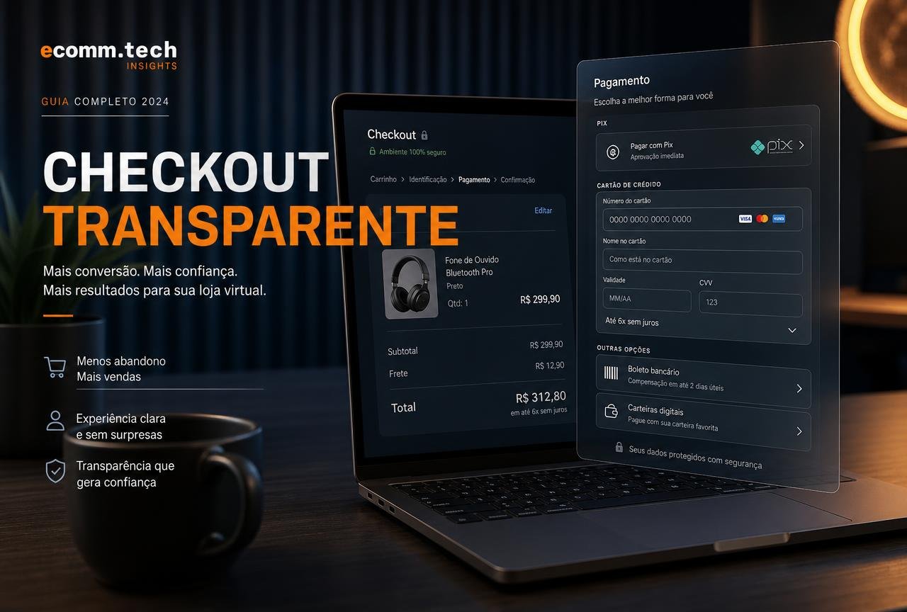 Checkout Transparente: O Guia Completo para Aumentar a Conversão da Sua Loja em 2026